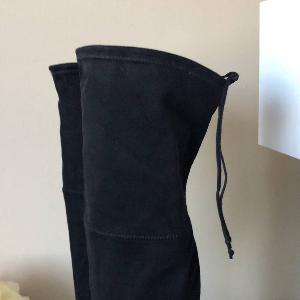 New UNISA Black Over the Knee 4” Heeled Boots - Picture 7 of 14